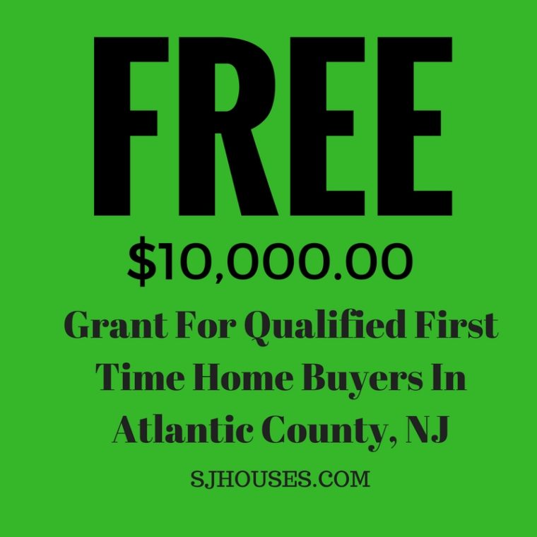 Atlantic County First Time Home Buyer Grant Money Now Available